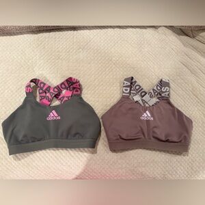 Adidas High-Support Sports Bras (Set of 2)